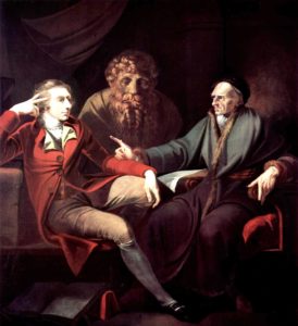 Henry Fuseli, The artist in conversation with Johann Jakob Bodmer (1778–81)