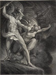 James Neagle, after Henry Fuseli, Satan and Death Separated by Sin (1802)