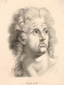 Thomas Holloway, after Henry Fuseli, Head of Satan (1790)