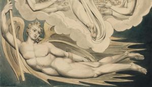 William Blake, (Detail) Christ offers to Redeem Man (1808)