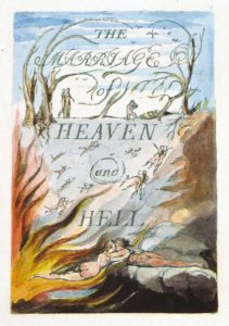 William Blake, Frontispiece to The Marriage of Heaven and Hell (1790-93)