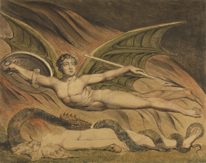 William Blake, Satan Exulting over Eve (1795)