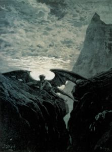 François de Ligny, after Gustave Doré, Night Her Course Began (1882)