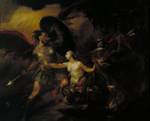 Satan, Sin and Death (A Scene from Milton’s "Paradise Lost") (ca. 1735-40)
