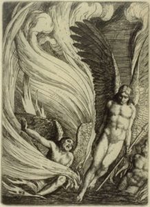 Satan Rising from the Burning Lake (1896)