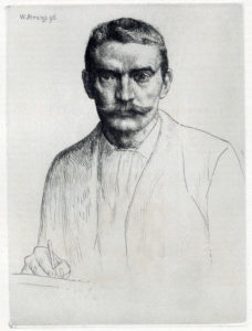 William Strang, Self-portrait (1895)