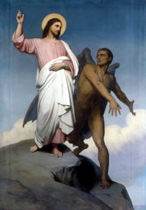 Ary Scheffer, Temptation of Christ (1854)