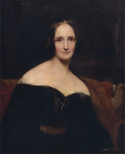 Richard Rothwell, Portrait of Mary Wollstonecraft Shelley (1840)
